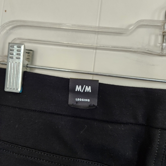 Reitmans Black Pull On Ponte Leggings Black Skinny Pants New NWT Office Capsule - Picture 5 of 11